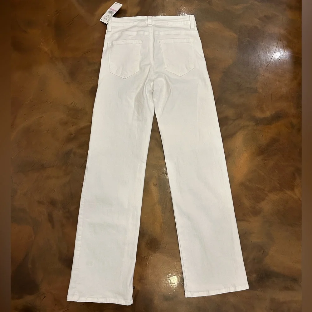 KAREN KANE - Lifestyle white Basks Slim Wide Leg NWT